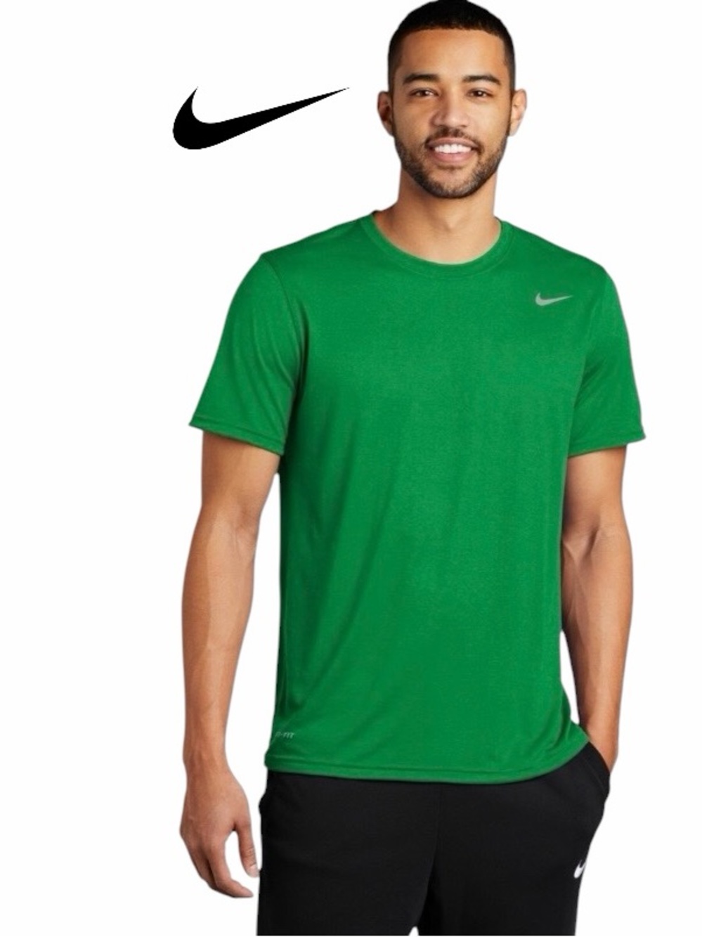 NIKE DR FIT SHORT SLEEVE TEE SHIRT MEN'S SIZE L